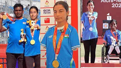 శీతల్ దేవి సంచలనం.. ఒకే రోజు రెండు గోల్డ్ మెడల్స్‌! మిక్స్‌డ్ టీమ్‌, వ్యక్తిగత విభాగాల్లో భారత్‌కు స్వర్ణాలు